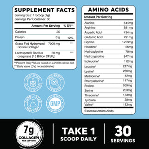 Collagen + Probiotics Peptide Powder